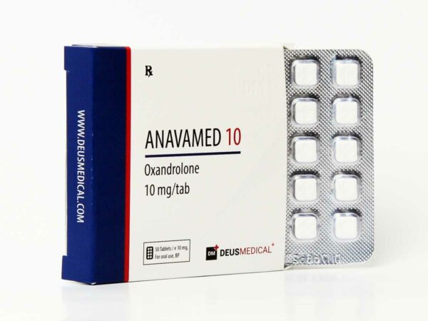 anavamed 10mg – oxandrolone – deus medical