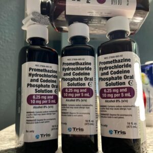 promethazine hydrochloride and codeine phosphate oral solution tris 473ml