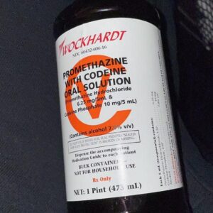 wockhardt promethazine with codeine oral solution 1 pint 473 ml