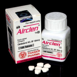 clenbuterol | airclen 40mcg x 100 tabs | thaiger pharma